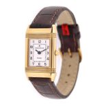 Jaeger-LeCoultre Reverso wristwatch, gold, women