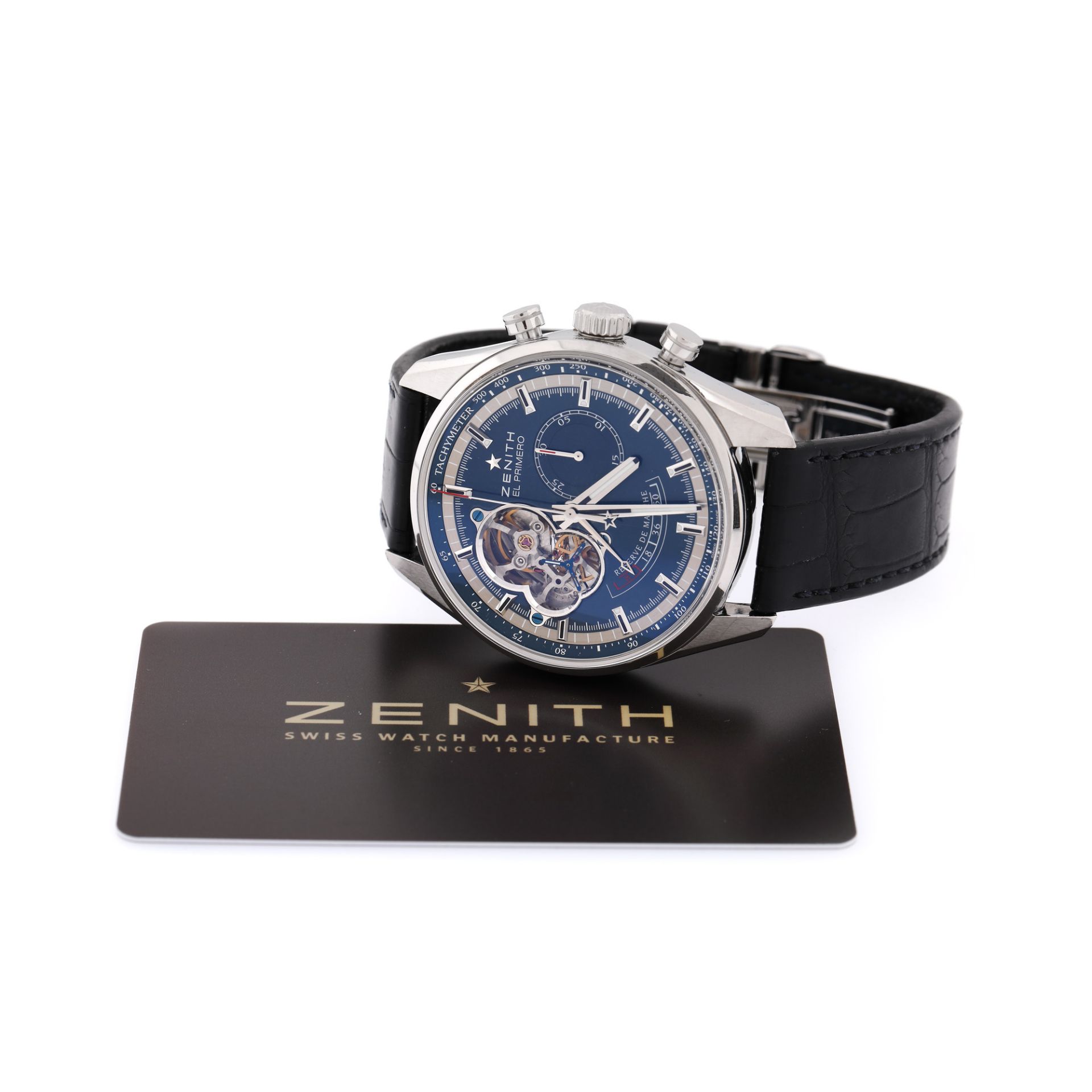 Zenith El Primero wristwatch, men, limited edition 661/1975 - Image 4 of 4