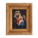 Italian school, 18th century, Madonna della Seggiola (after Rafael Sanzio)