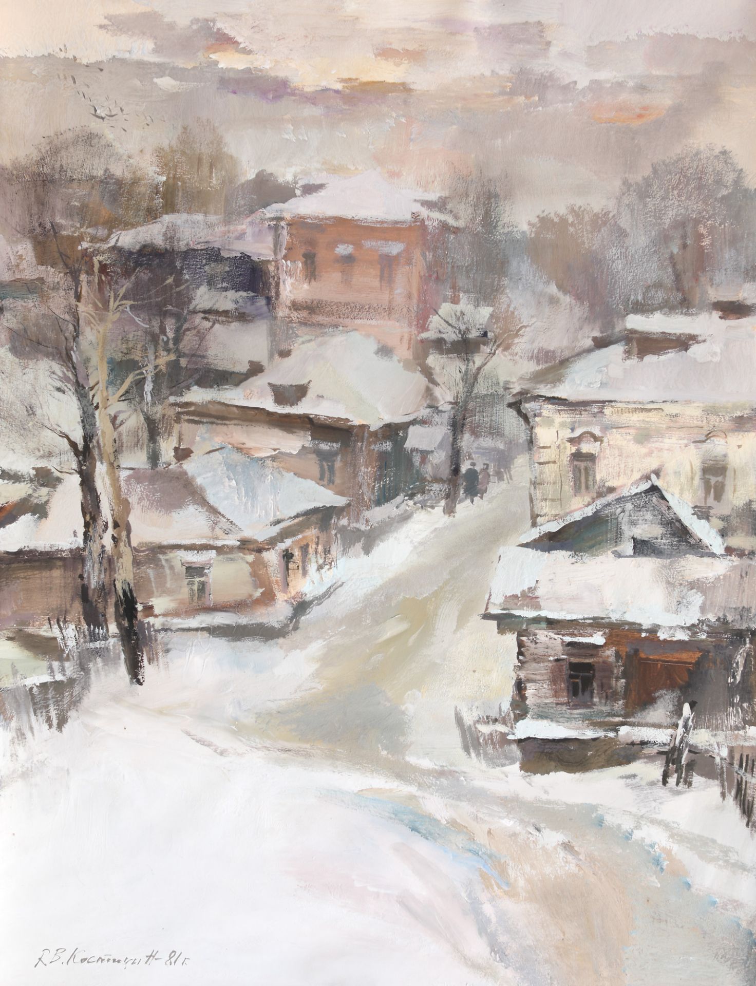 Veniamin Kostitsin, Winter Landscape