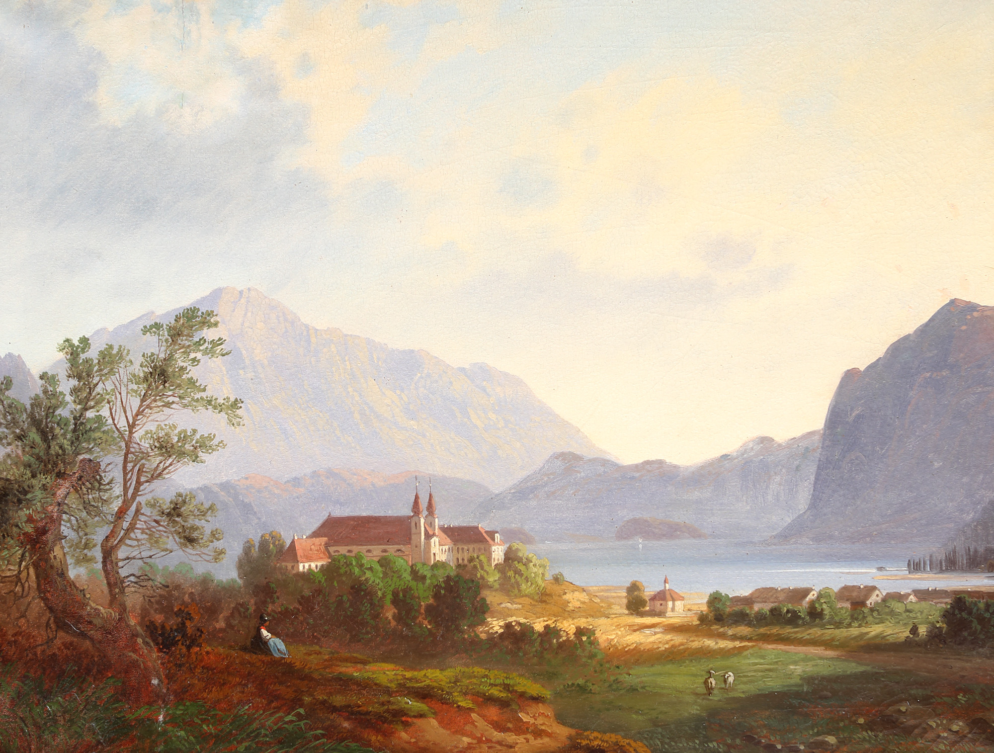 Carl Seibels, Landscape of the Rhine Mountains