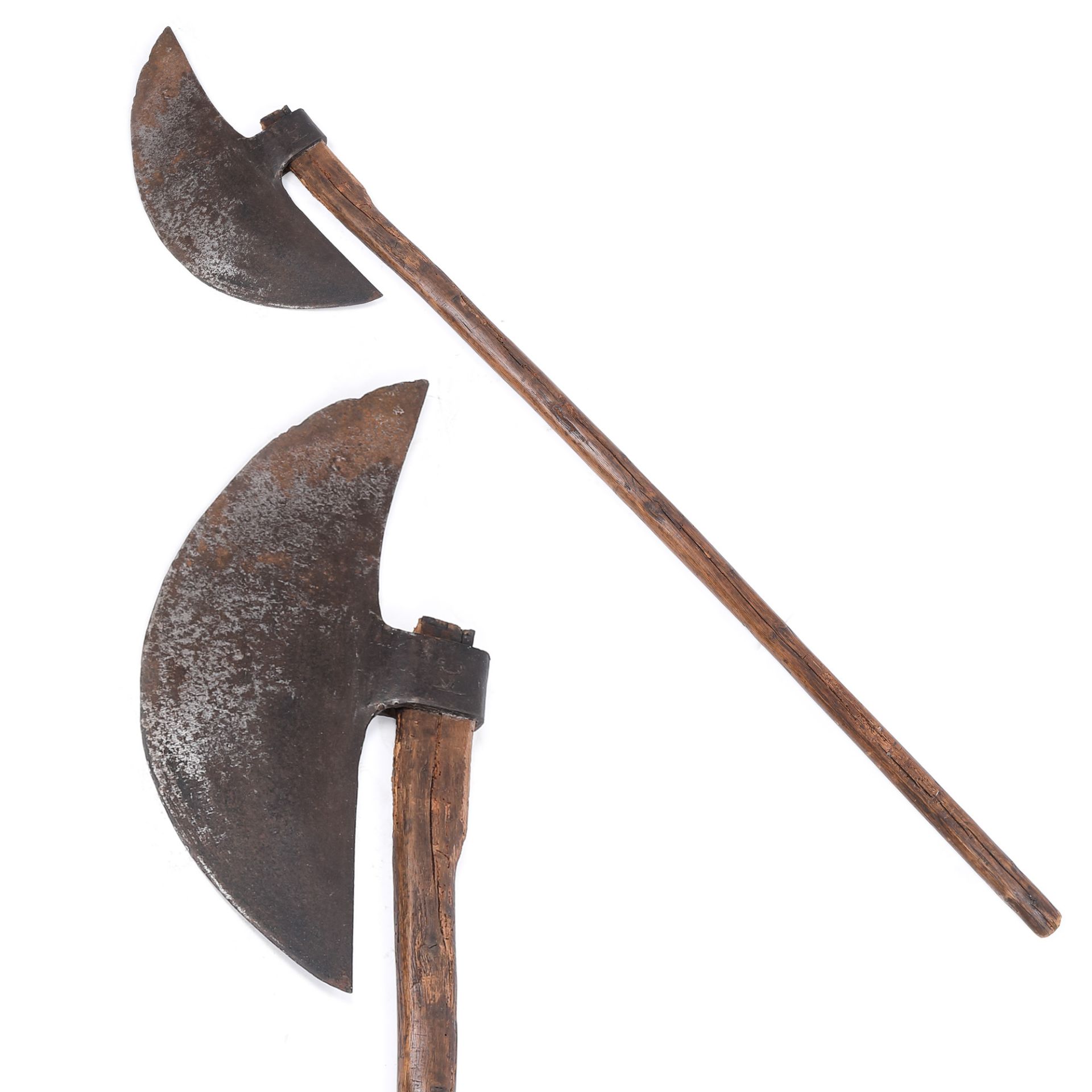 Peasant combat halberd, late 18th century - early 19th century