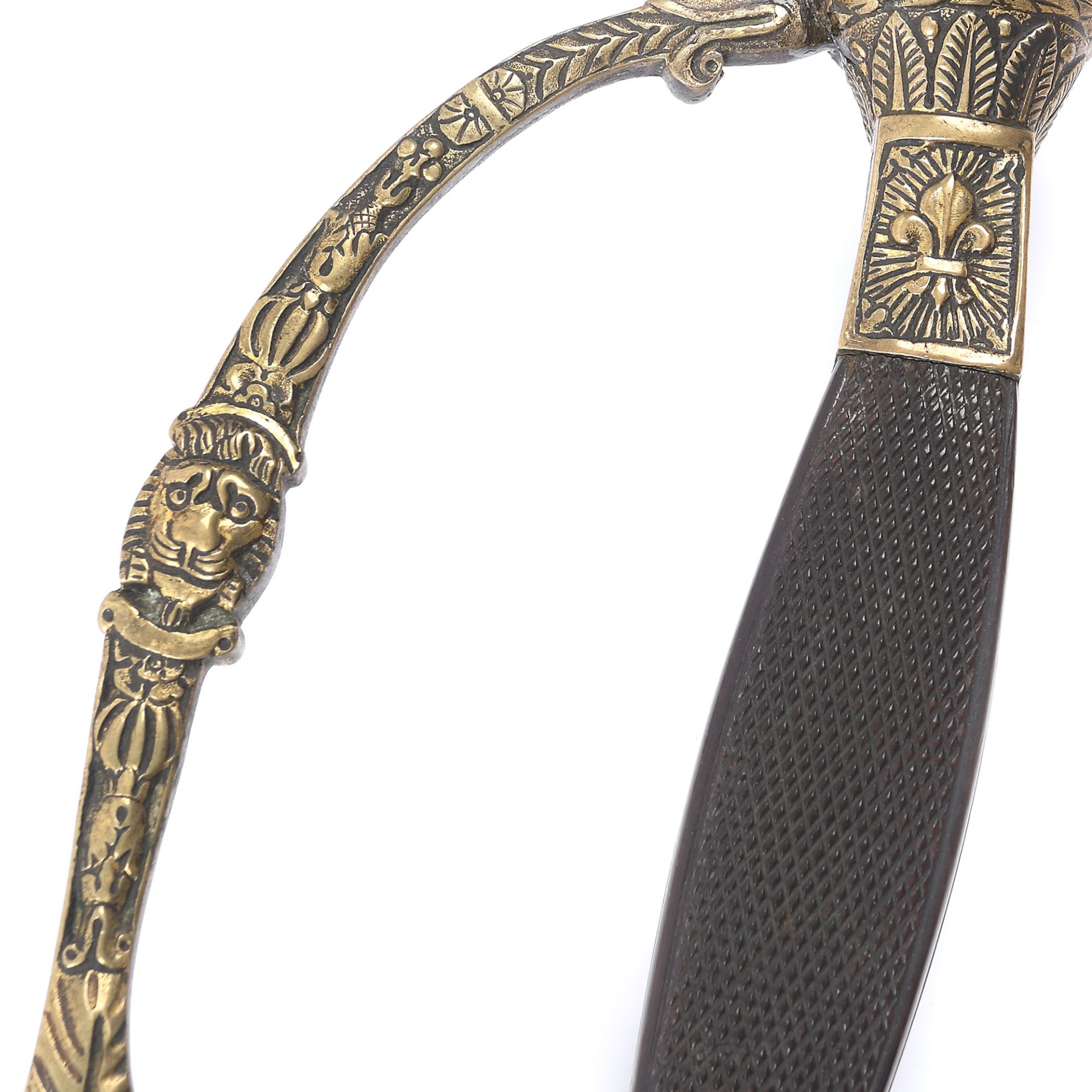 French officer's rapier, with triangular blade and sheath, Louis Philippe period, first half of the - Image 4 of 5