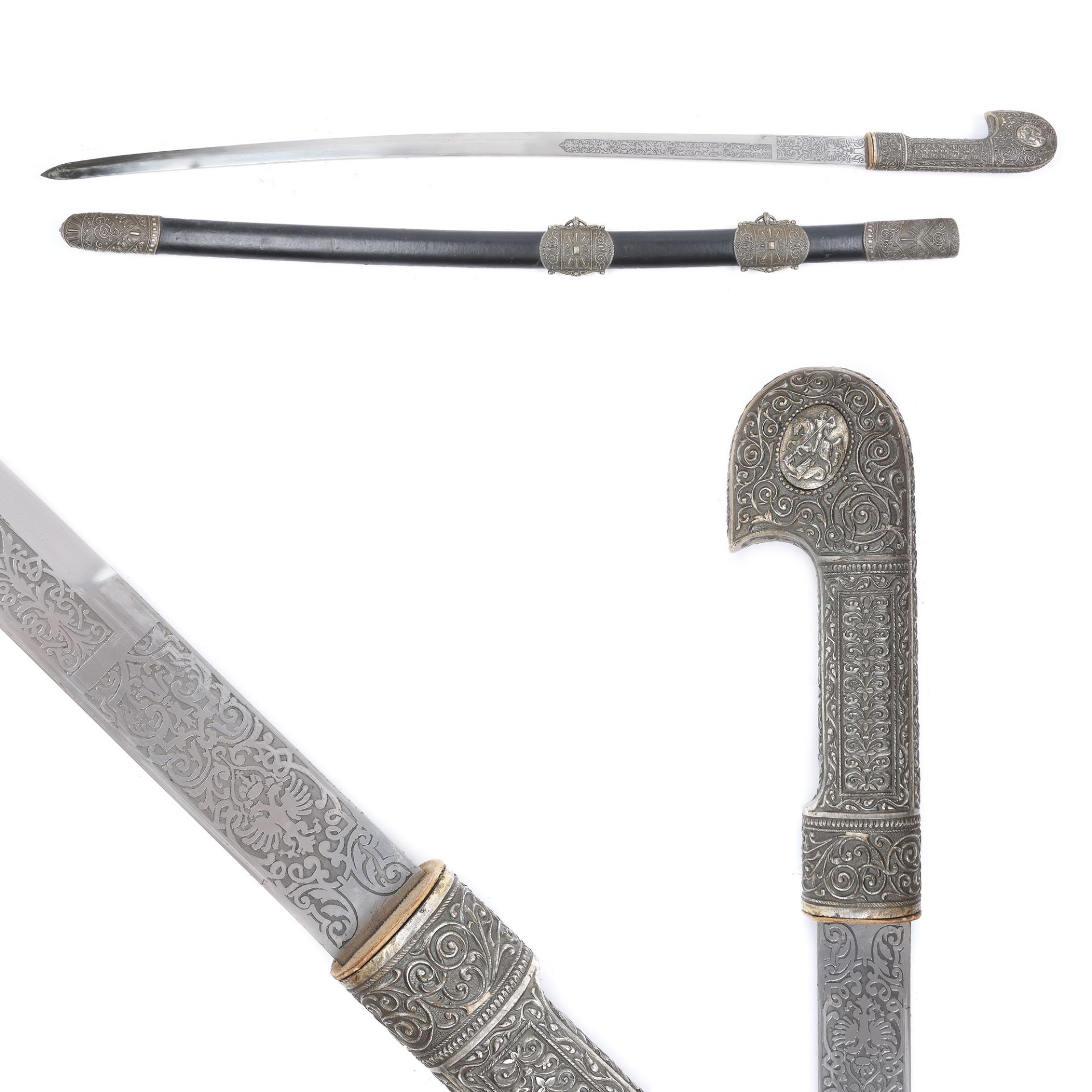 Pair of Tsarist swords, Russia, early 20th century - Image 2 of 8