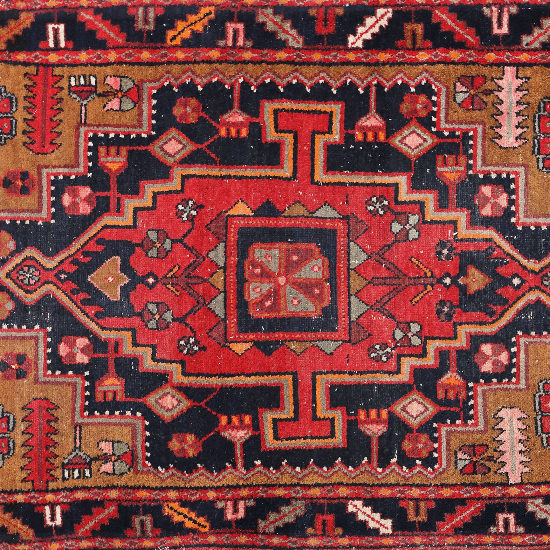 Serapi wool rug, decorated with tribal motifs, Iran - Bild 2 aus 2