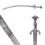 Talwar sword, India, mid-19th century
