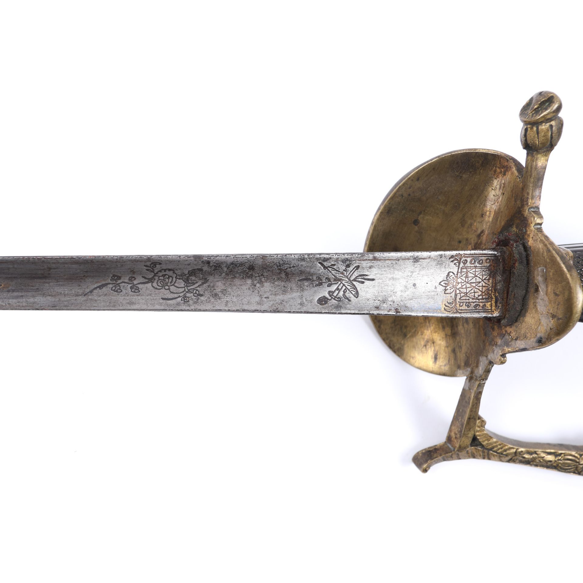 French officer's rapier, with triangular blade and sheath, Louis Philippe period, first half of the - Image 5 of 5
