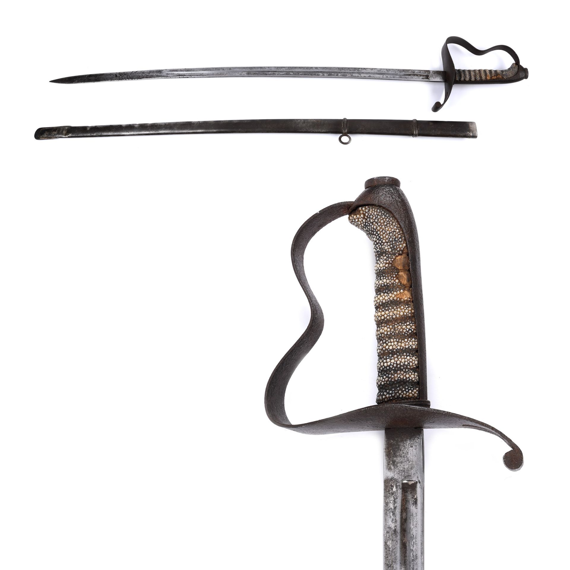 NCO sword, with sheath, Austria-Hungary, World War I period