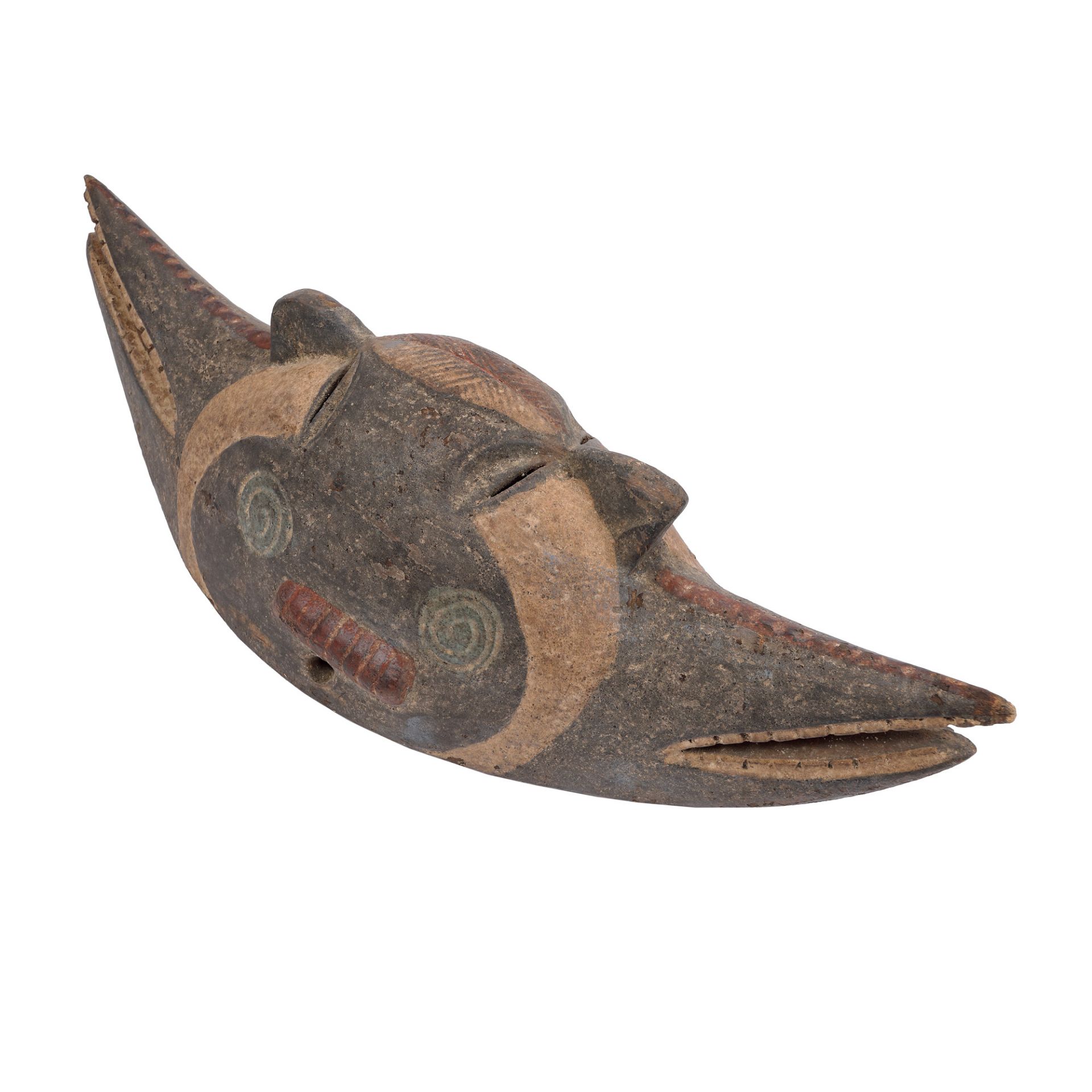West African workshop, Tribal mask, illustrating a deity, the Igbo people, Niger - Image 2 of 2