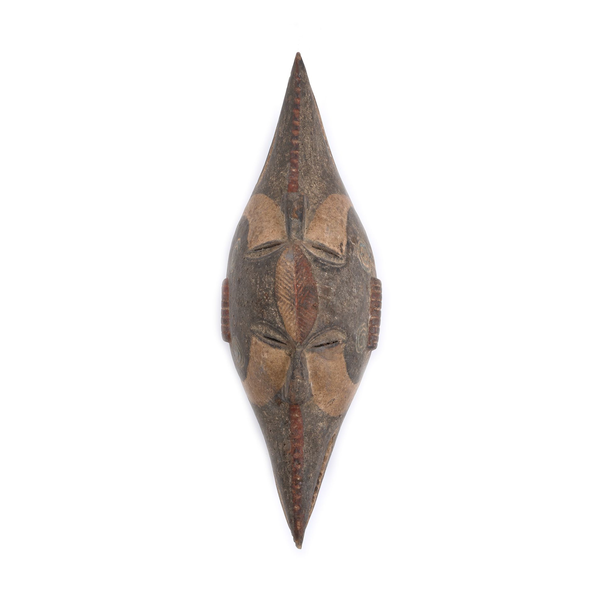 West African workshop, Tribal mask, illustrating a deity, the Igbo people, Niger