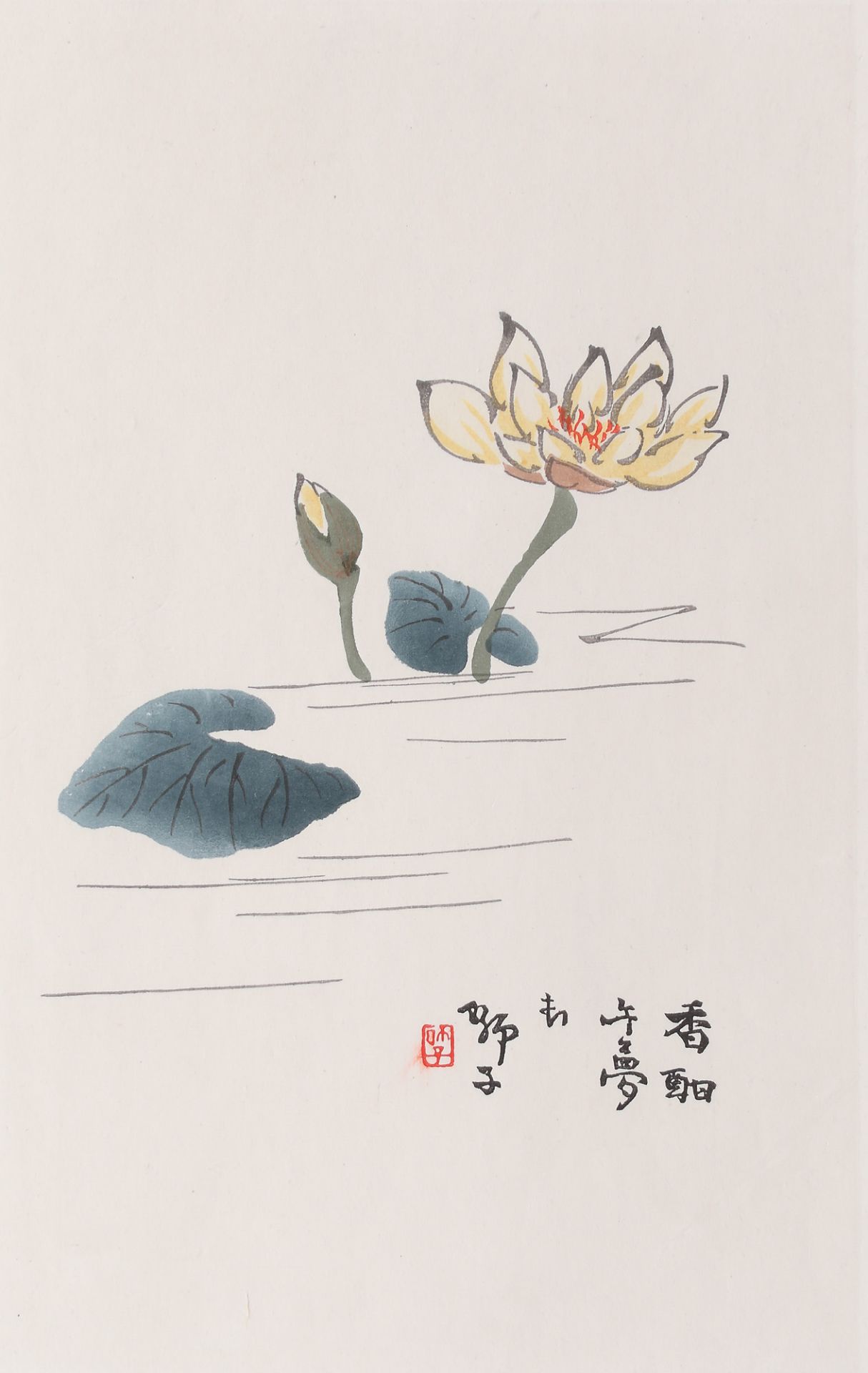 Wang Shizi, Water Lily