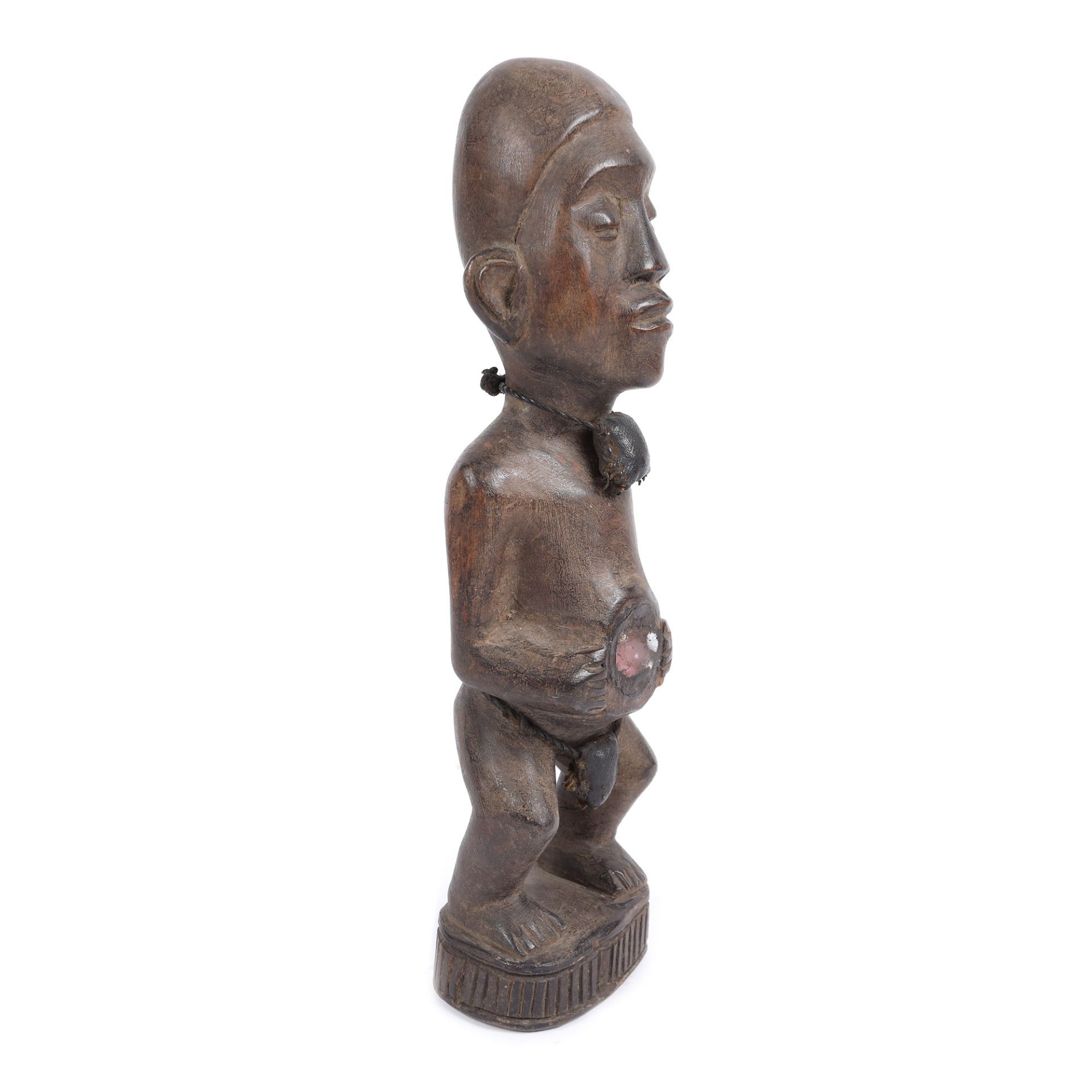 African workshop, Statue illustrating an ancestor, Yombe, Congo - Bild 2 aus 4