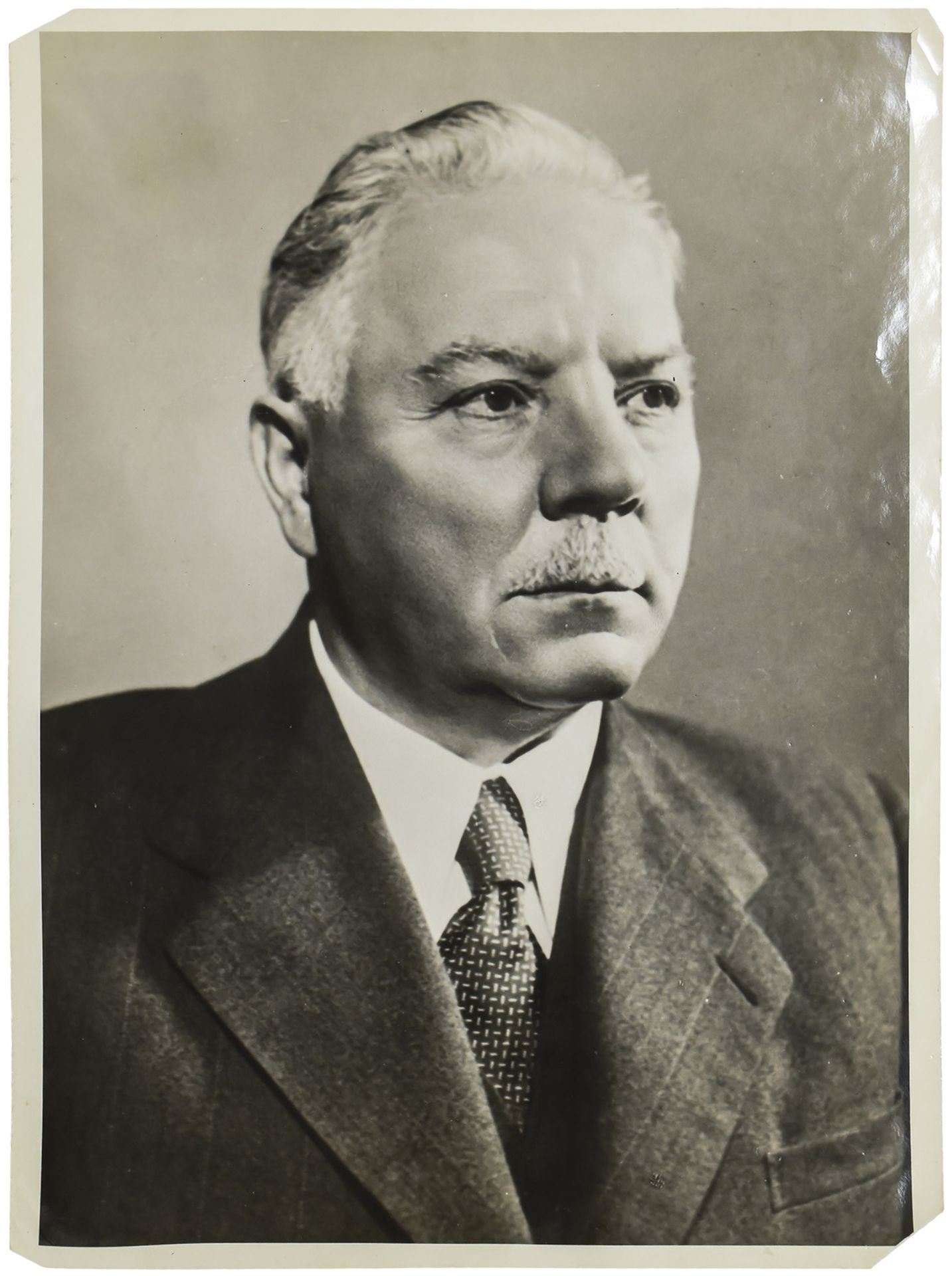 Portrait of Kliment Voroshilov. Photograph. 1950s. 24x18 cm.