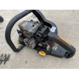 TWO PETROL CHAINSAWS FOR RESTORING AND A PETROL HEDGE TRIMMER