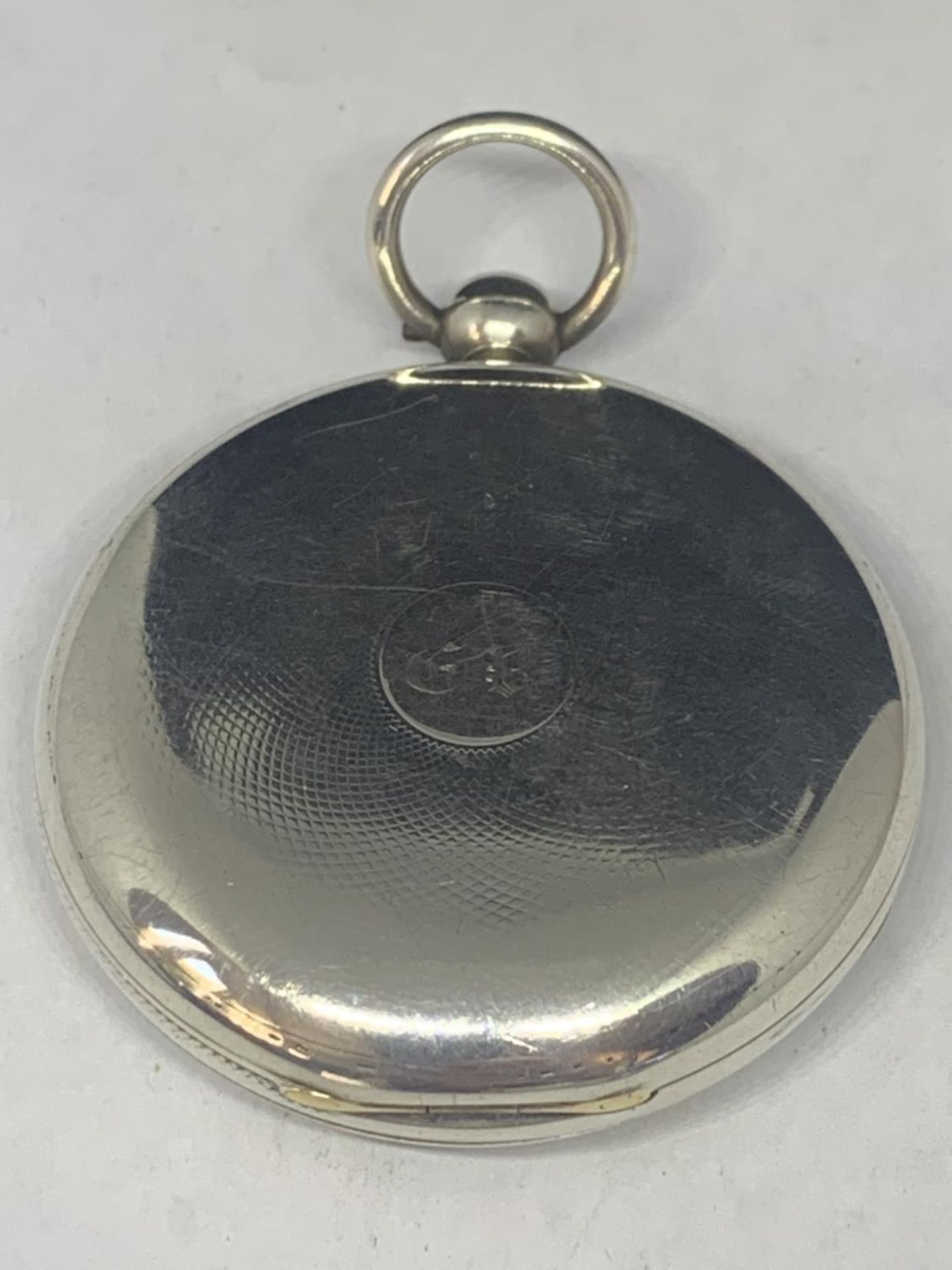 A CHESTER HALLMARKED SILVER OPEN FACED POCKET WATCH - Image 5 of 5