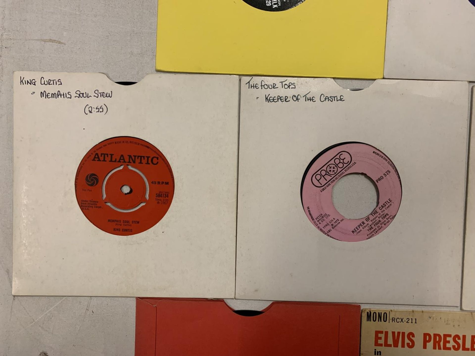 A COLLECTION OF 7 INCH MOSTLY FUNK / SOUL VINYL RECORDS TO INCLUDE: CURTIS MAYFIELD, KING CURTIS, - Image 2 of 6