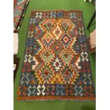 A CHOBI KILIM RUG SIZE 150CM X 100CM