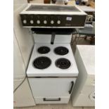 A WHITE CREDA FREESTANDING OVEN AND HOB