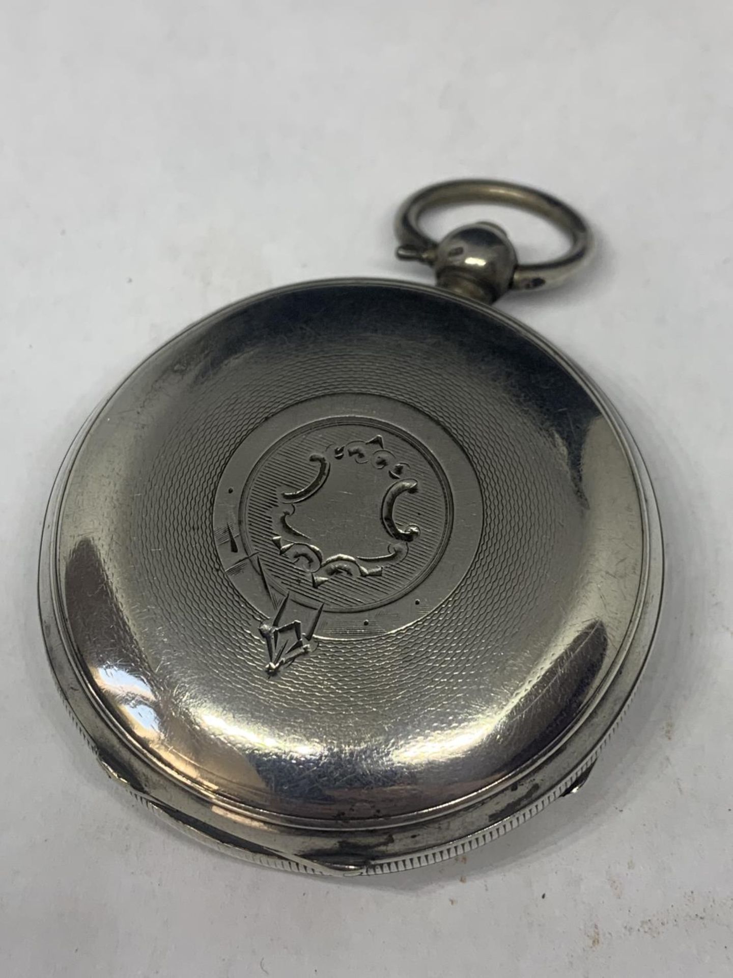 A CHESTER HALLMARKED SILVER ENGLISH LEVER ?IMPROVED PATENT? POCKET WATCH - Image 3 of 5