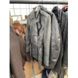 THREE VARIOUS LEATHER JACKETS