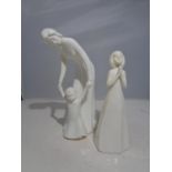 TWO ROYAL DOULTON FIGURINES FROM THE 'IMAGES' COLLECTION, GOD BLESS YOU AND FIRST STEPS