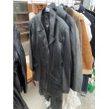 THREE VARIOUS GENTS LEATHER JACKETS