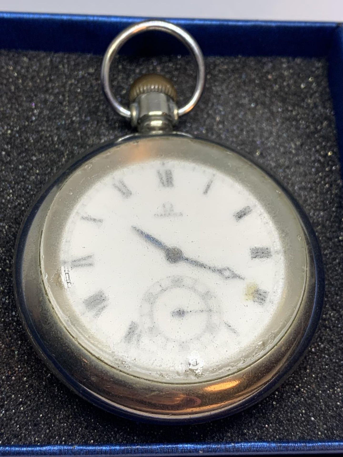 A GENTS OMEGA POCKET WATCH (A/F) - Image 2 of 3
