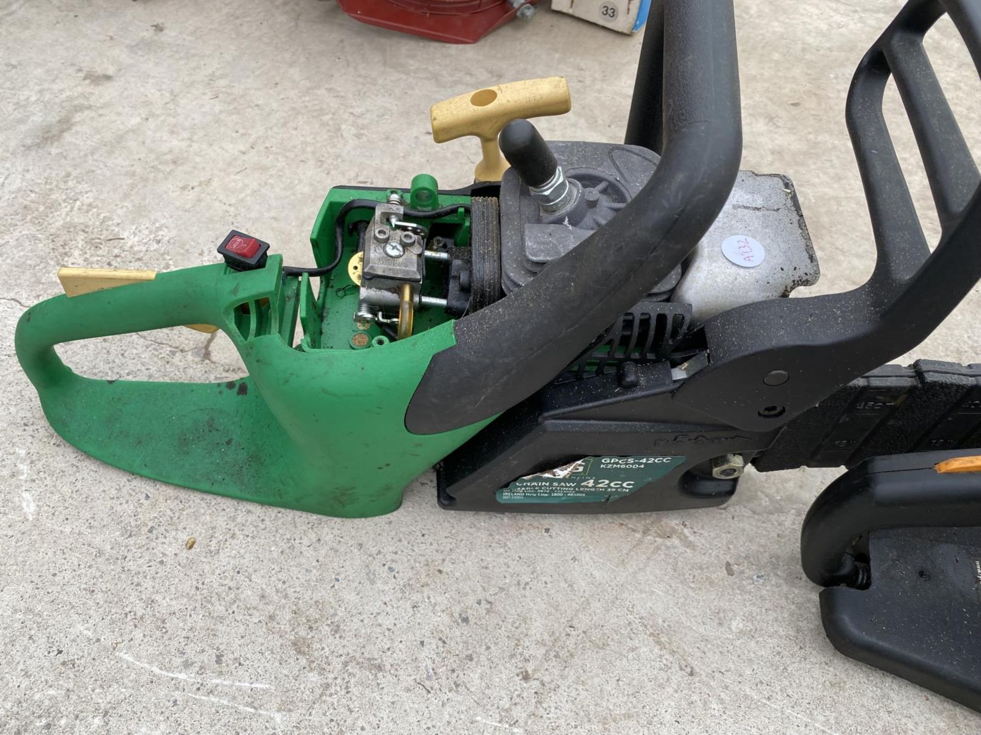 TWO PETROL CHAINSAWS FOR RESTORING AND A PETROL HEDGE TRIMMER - Image 4 of 5