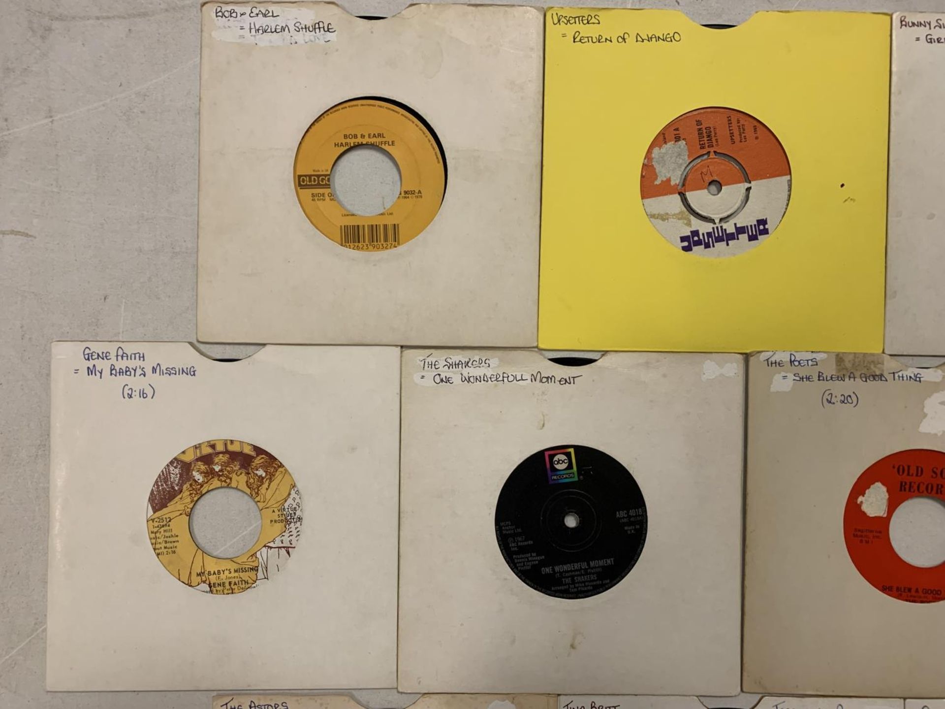 A COLLECTION OF 7 INCH MOSTLY FUNK / SOUL VINYL RECORDS TO INCLUDE: BOB & EARL, THE POETS, TINA - Image 2 of 5