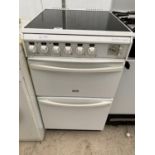 A WHITE CREDA FREE STANDING OVEN AND HOB