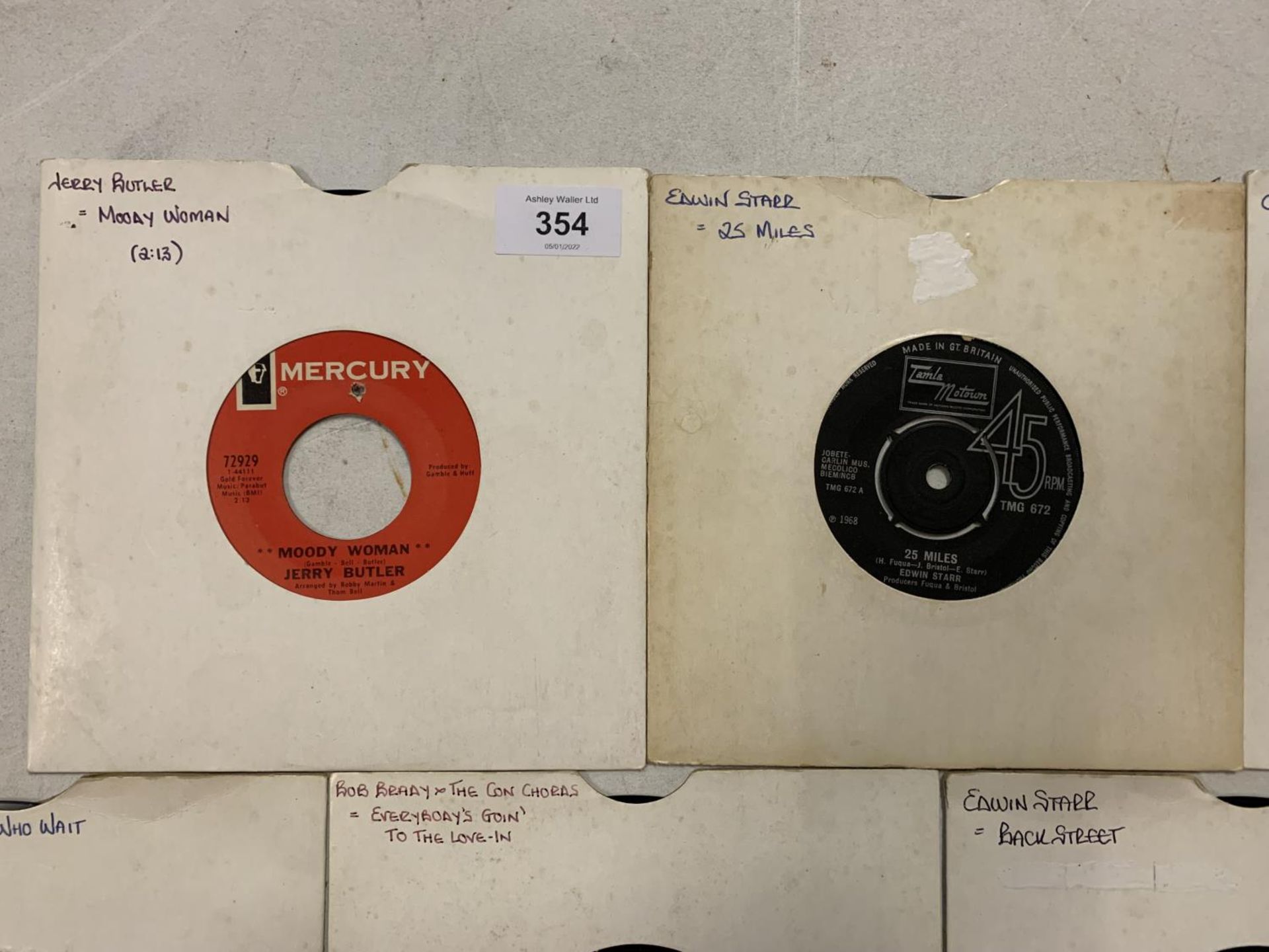 A COLLECTION OF 7 INCH MOSTLY FUNK / SOUL VINYL RECORDS TO INCLUDE: CHUCK JACKSON, EDWIN STARR, - Image 2 of 7