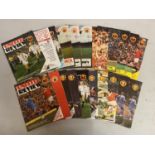 A COLLECTION OF MANCHESTER UTD PROGRAMMES FROM 1979-80 SEASONS SOME MAY HAVE TOKENS CUT PLEASE EMAIL