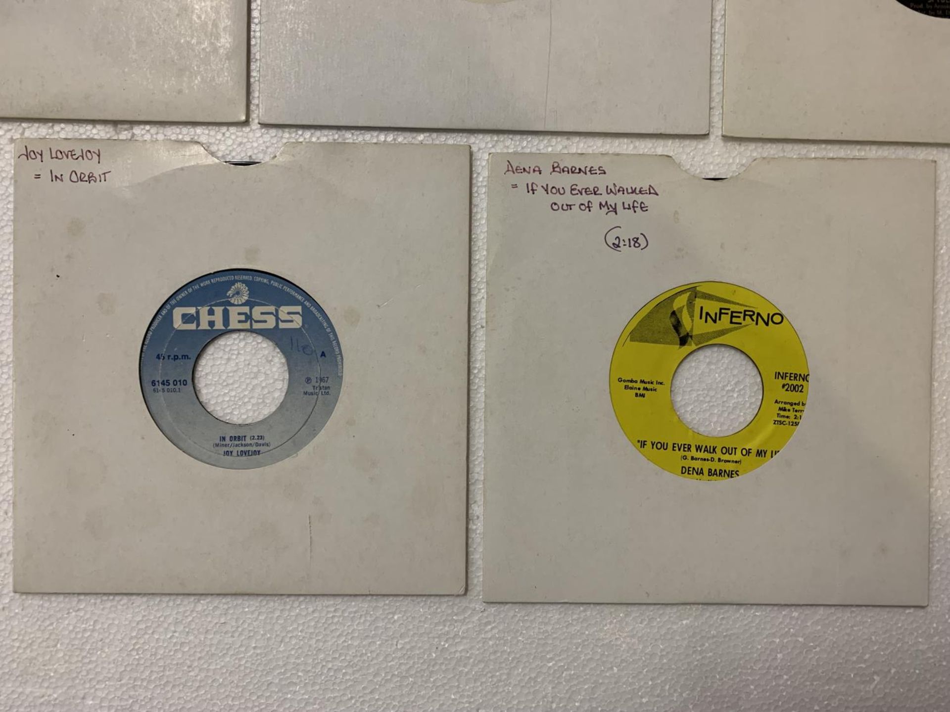 FIVE 7 INCH VINYL FUNK / SOUL RECORDS, TWO BEING PROMOTIONAL COPIES TO INCLUDE: WAYNE GIBSON, TOM - Image 4 of 5