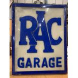 AN RAC GARAGE ILLUMINATED SIGN