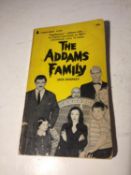 A FIRST EDITION SEPTEMBER 1965 COPY OF THE ADDAMS FAMILY BY JACK SHARKEY, PUBLISHED IN U.S.A. BY