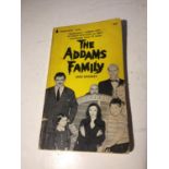 A FIRST EDITION SEPTEMBER 1965 COPY OF THE ADDAMS FAMILY BY JACK SHARKEY, PUBLISHED IN U.S.A. BY