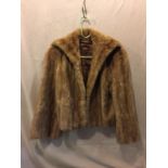 A SONIA LADIES FUR COAT