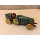 A TIN PLATE TOY CAR