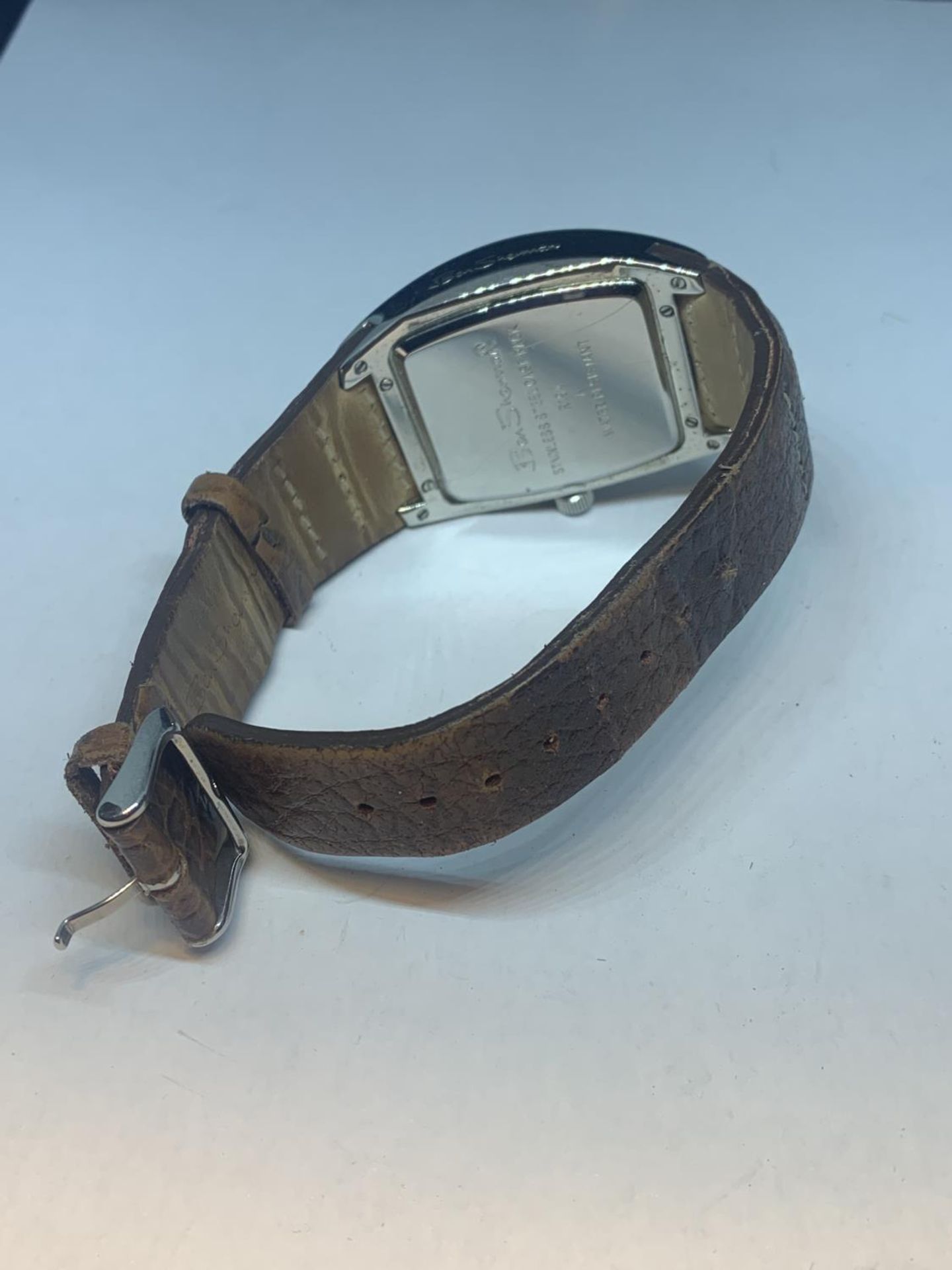 A BEN SHERMAN WRSIT WATCH SEEN WORKING BUT NO WARRANTY - Image 3 of 3