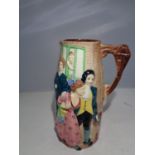 A BURLEIGH WARE ' SALLY IN OUR ALLEY ' Large JUG/PITCHER 25CM TALL