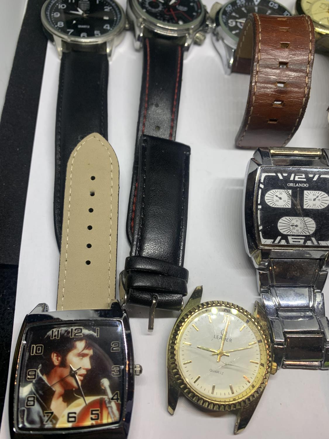 TWELVE VARIOUS WRISTWATCHES TO INCLUDE HENLEY, SEKONDA, ORLANDO, LIGE, THE FA ETC - Image 5 of 7