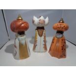 THREE WISE MEN CANDLEHOLDERS DESIGNED BY MADS STAGE DENMARK FOR DANIMERCO