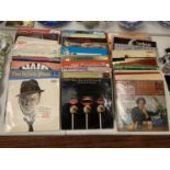 A COLLECTION OF VINYL 33 RECORDS TO COVER MOST GENRES. ARTISTS INCLUDE FRANK SINATRA, ART GARFUNKLE,