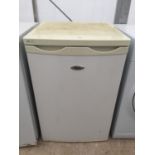 A WHITE WHIRLPOOL UNDERCOUNTER FRIDGE