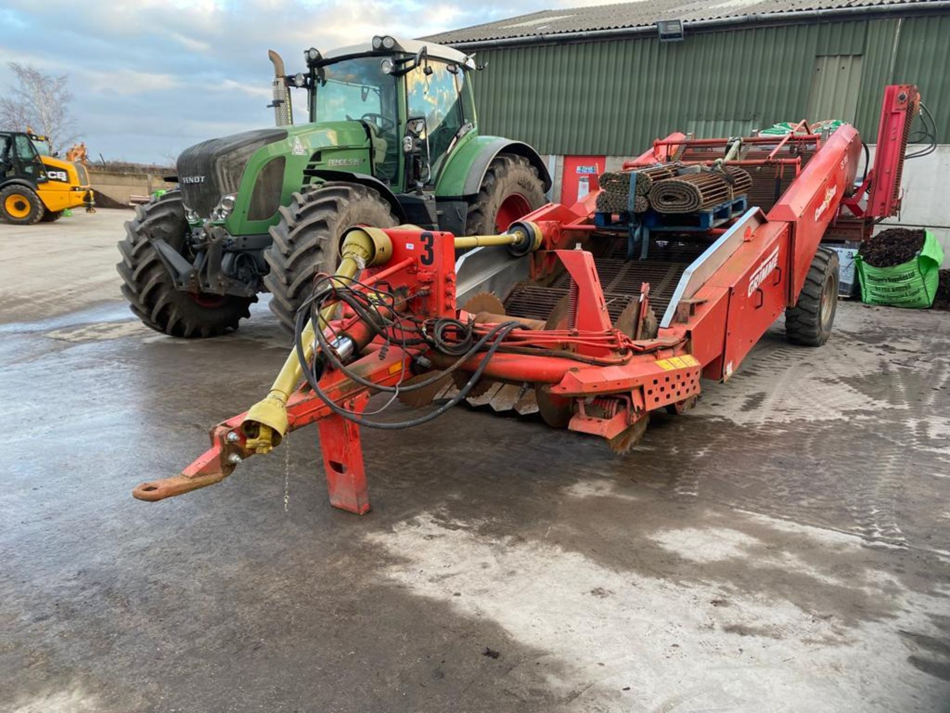 2000 GRIMME COMBISTAR CS1700 DESTONER CONTROL BOX IN OFFICE + VAT