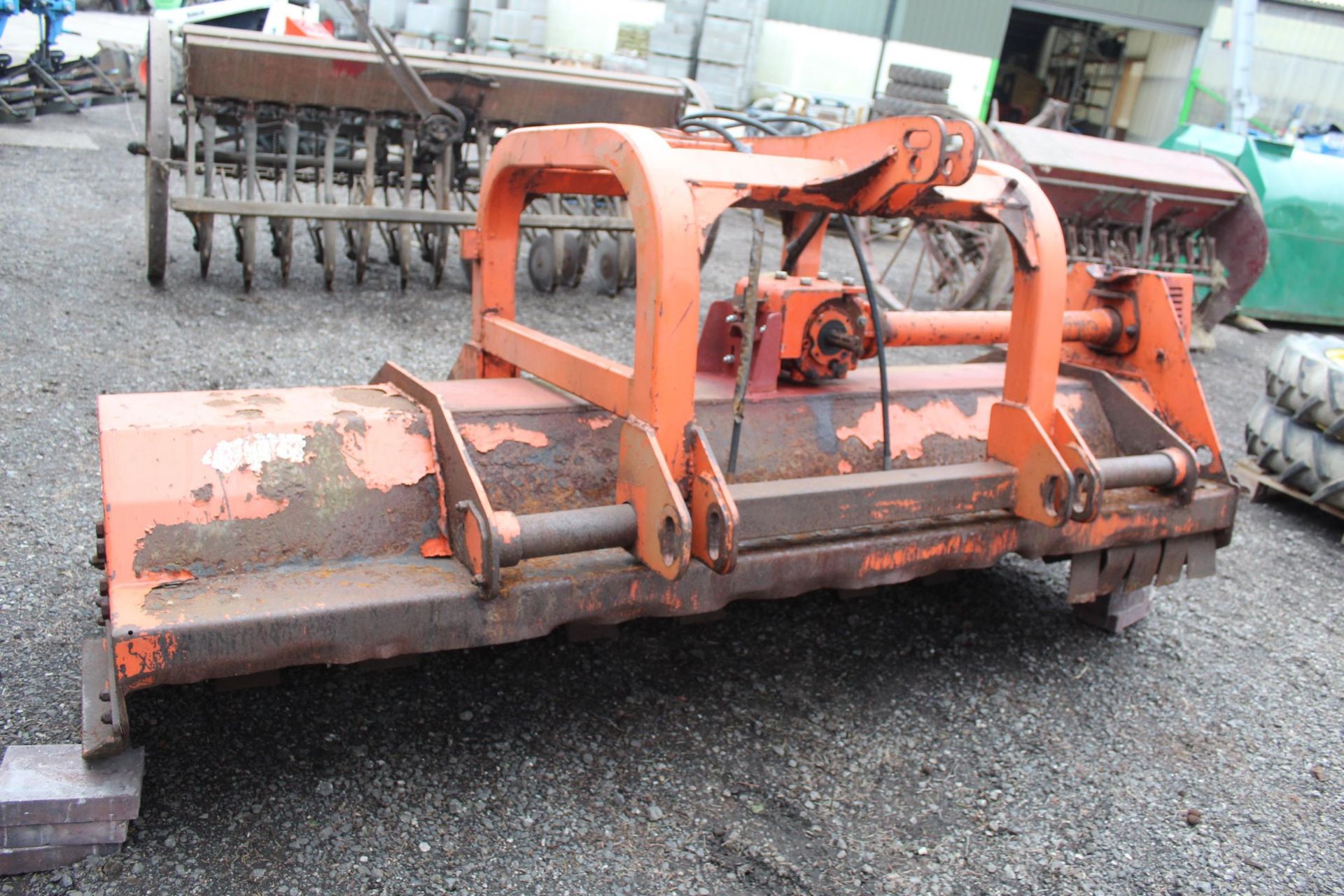 ORTALON 2.5M FRONT & REAR MOUNTED FLAIL MOWER +VAT - Image 2 of 2