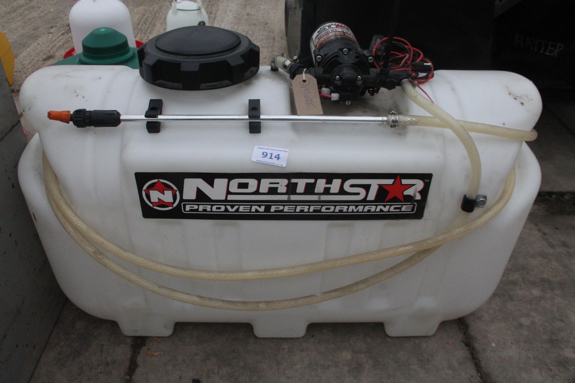 NORTHSTAR ATV SPRAYER FOR QUAD NO VAT NO WARRANTY VENDOR STATES WORKING - Image 2 of 4