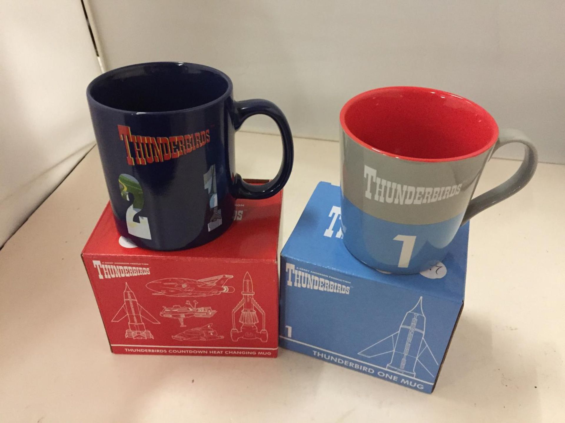 TWO BOXED THUNDERBIRDS MUGS - Image 2 of 3