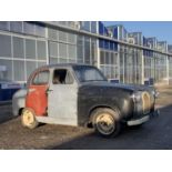 AN AUSTIN A30 / A35 UNFINISHED PROJECT FROM A DECEASED ESTATE REGISTERED OCT 1954 800CC ENGINE