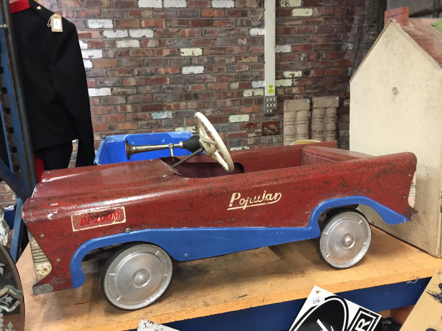 A 1960'S TRIANG PEDAL CAR